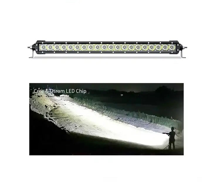 Barra de luz LED para serviço pesado, 10''(25,4cm) 75W, COMBO