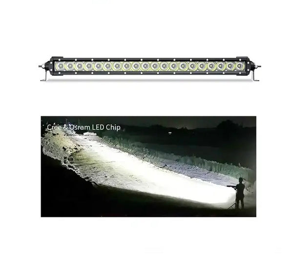 Didelės apkrovos LED šviesos juosta, 10 colių (25,4 cm) 75 W, COMBO