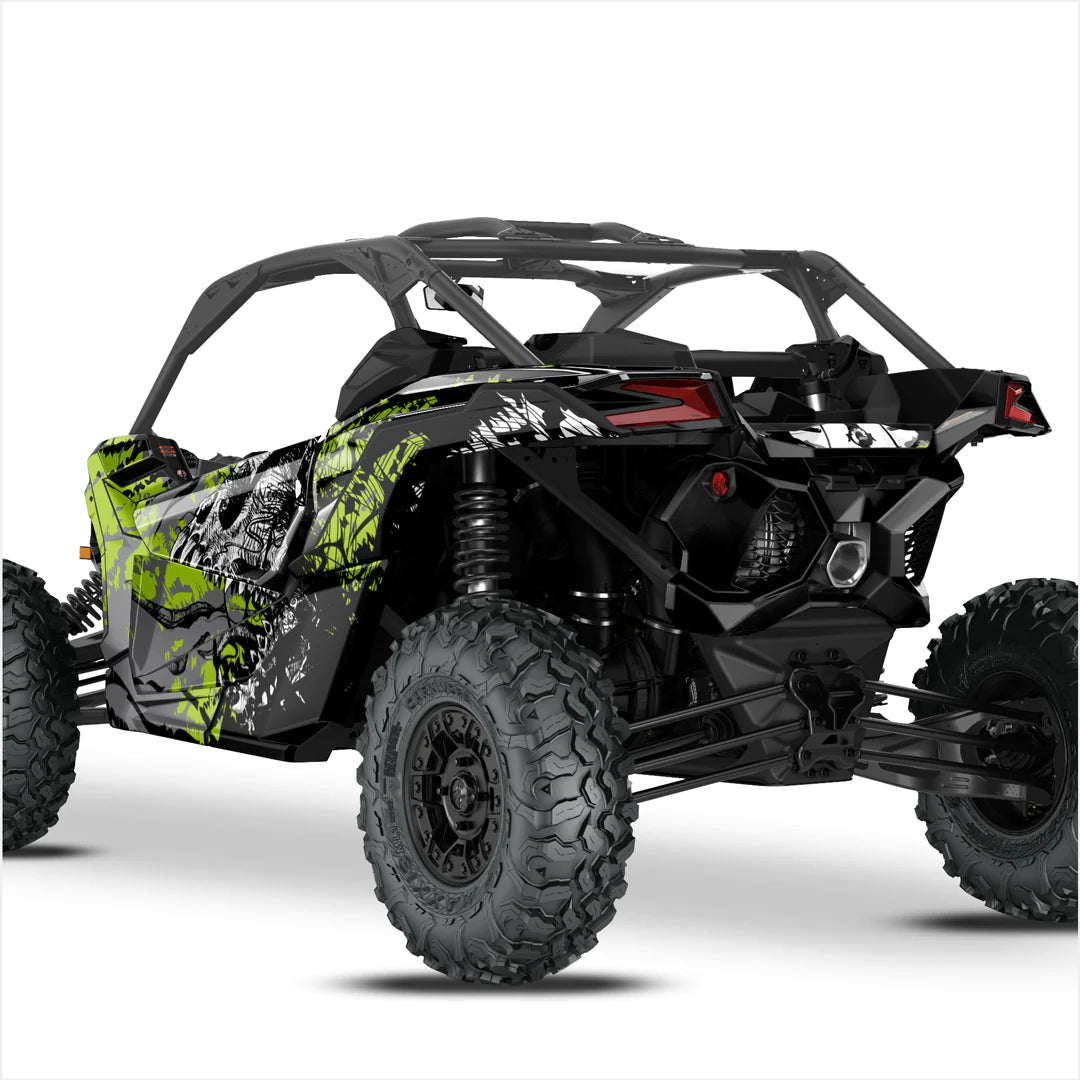 SYMBIOTE design stickers for Can-Am Maverick X3