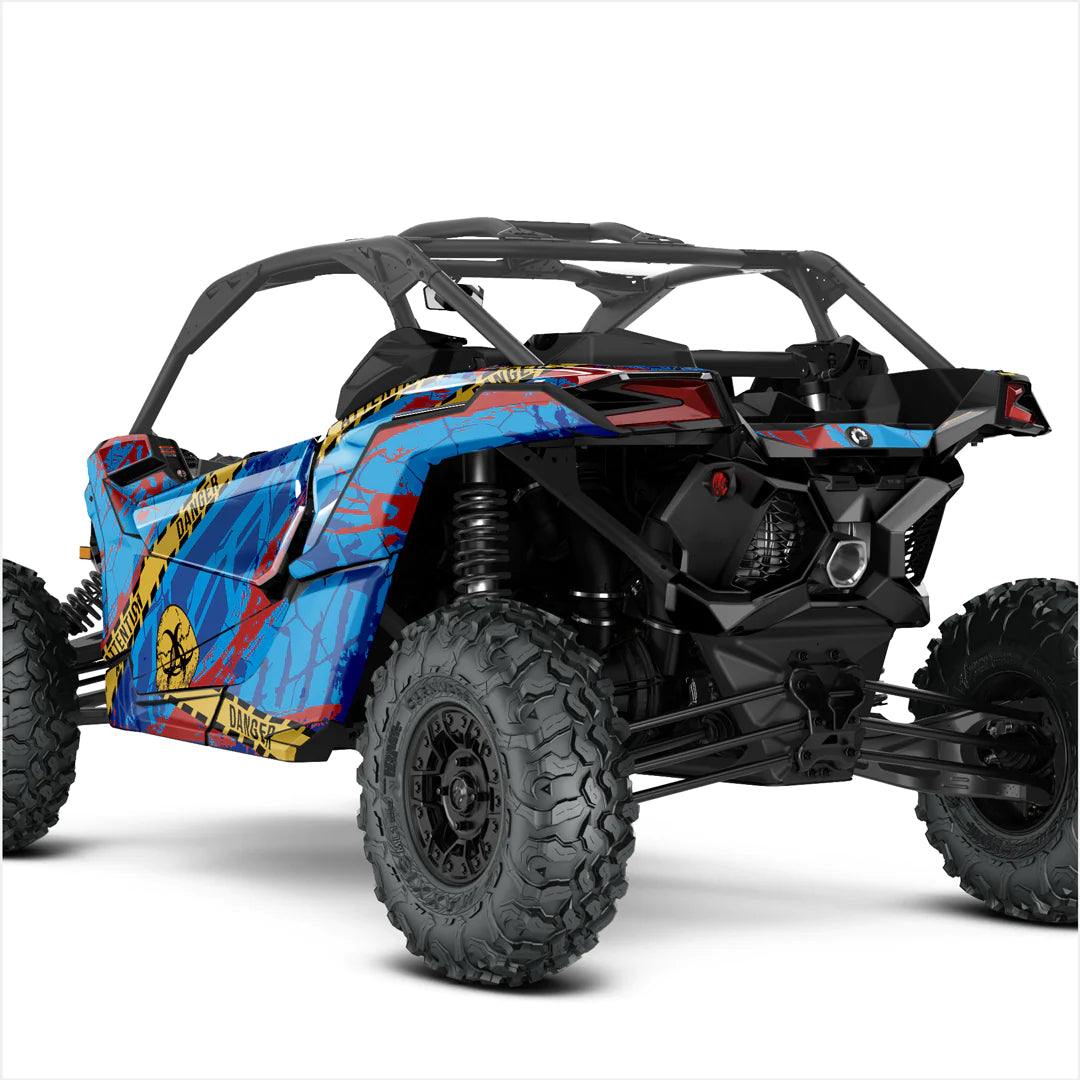 Autocolante de design APOCALYPSE pentru Can-Am Maverick X3