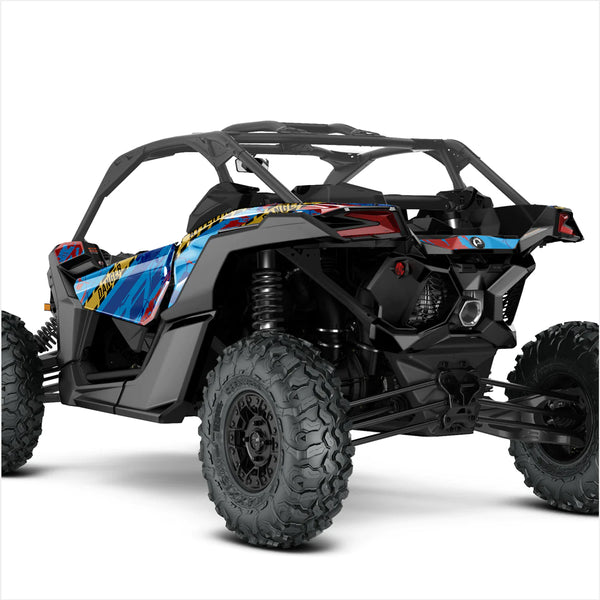 APOCALYPSE design stickers for Can-Am Maverick X3