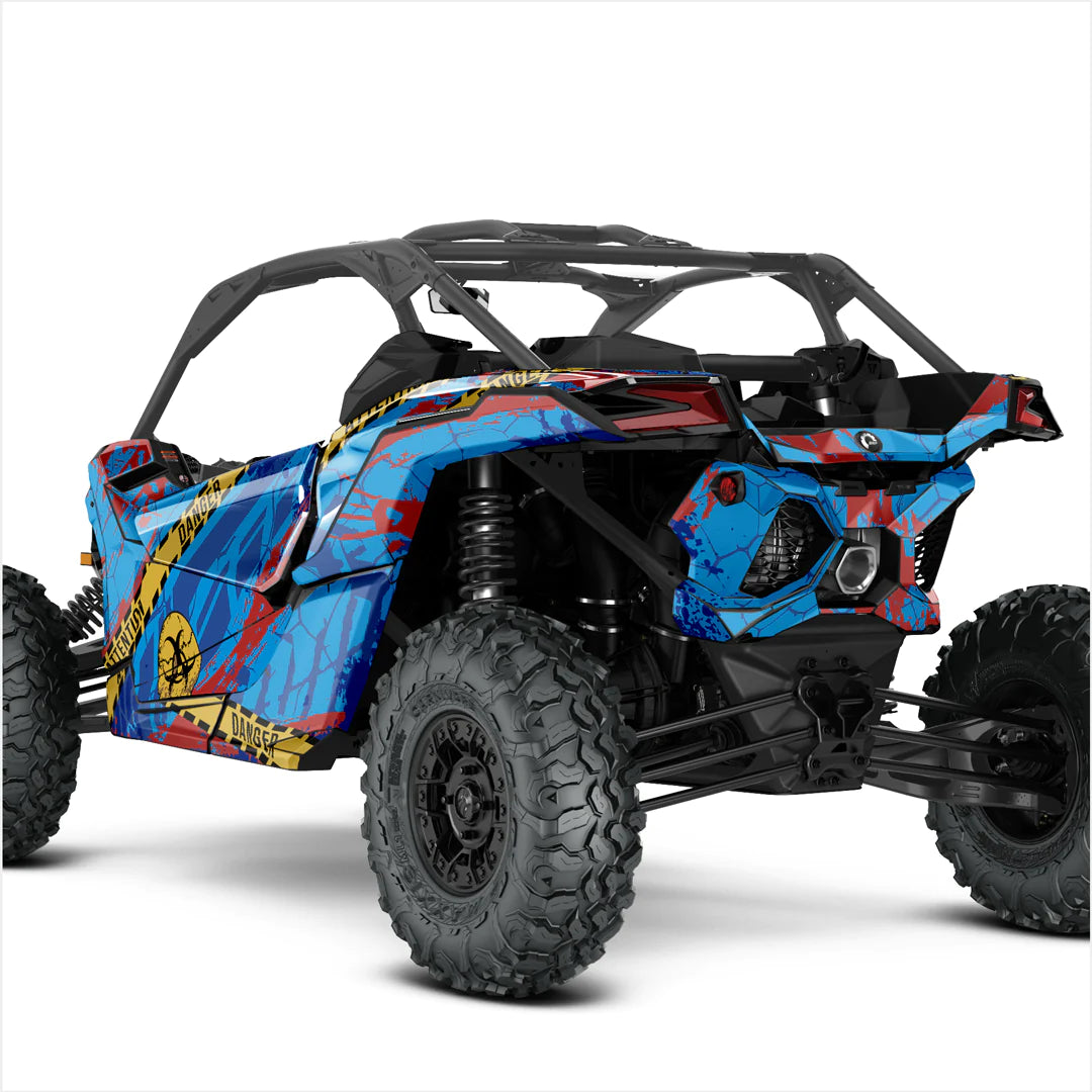 Adesivos de design APOCALIPSE para Can-Am Maverick X3