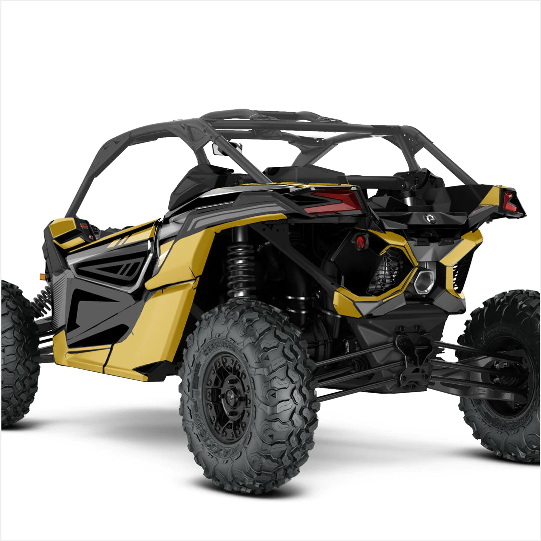 Autocollants design WINNER pour Can-Am Maverick X3