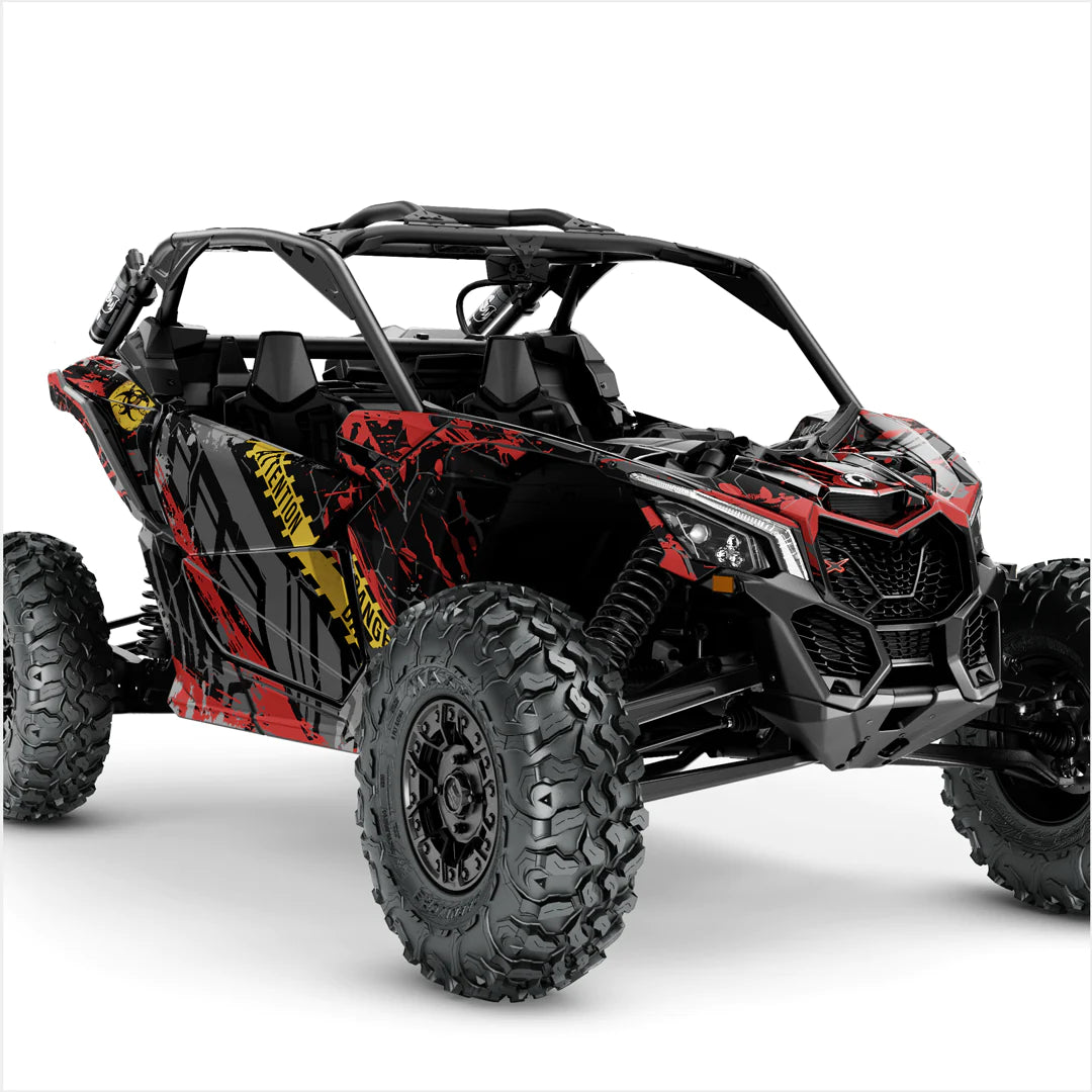 Autocolante de design APOCALYPSE pentru Can-Am Maverick X3