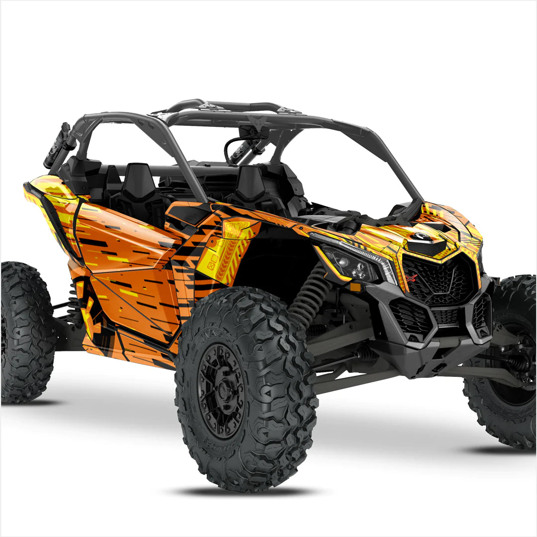 CYBER design stickers for Can-Am Maverick X3