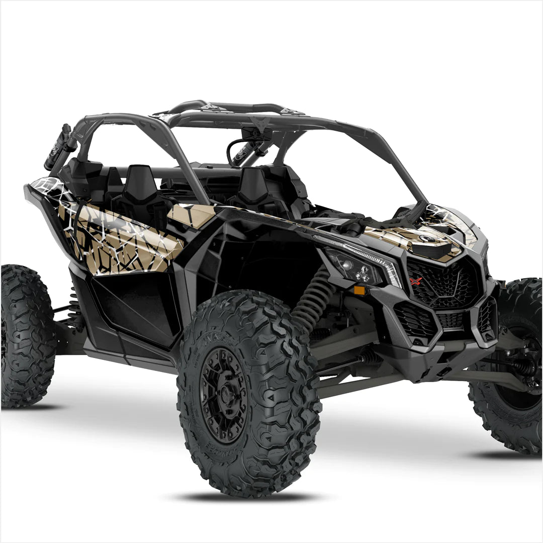 QUAKE design stickers for Can-Am Maverick X3