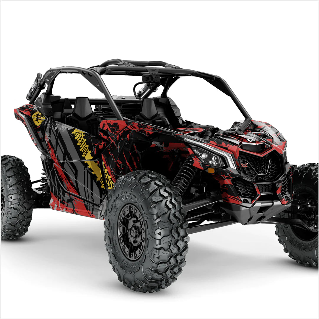 APOCALYPSE dizaino lipdukai, skirti Can-Am Maverick X3