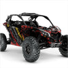 Adesivos de design APOCALIPSE para Can-Am Maverick X3