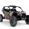 Autocollants design APOCALYPSE pour Can-Am Maverick X3