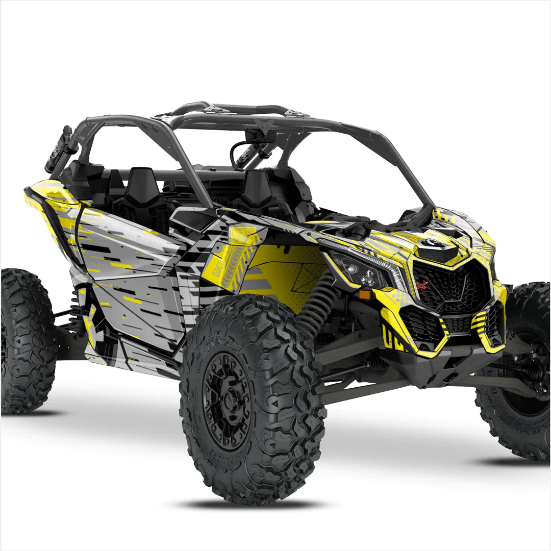 Σχεδιαστικά αυτοκόλλητα CYBER για Can-Am Maverick X3