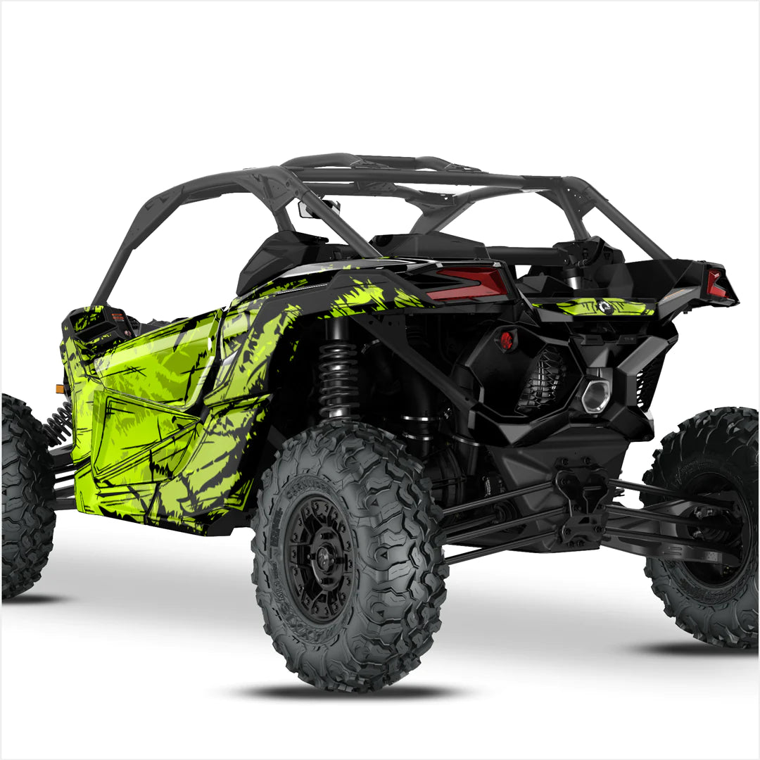 VARJUTUD disainkleebised Can-Am Maverick X3 jaoks