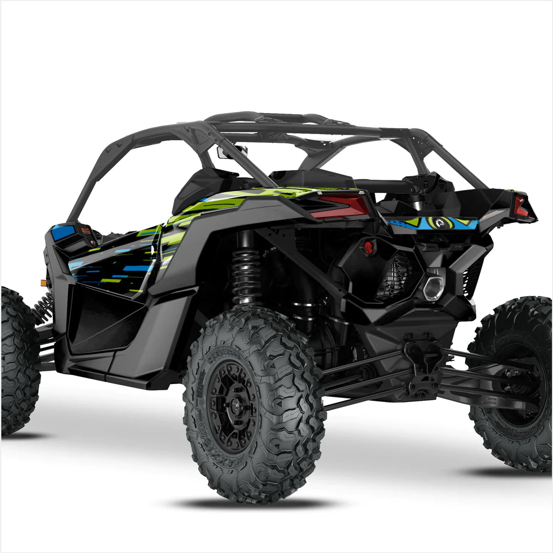 Cyber ​​Design Stickers for Can-Am Maverick X3
