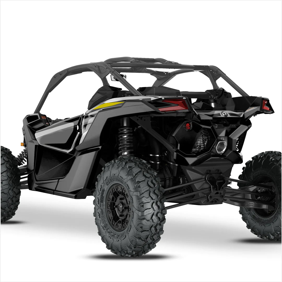 Autocolante cu design SIMPLU pentru Can-Am Maverick X3