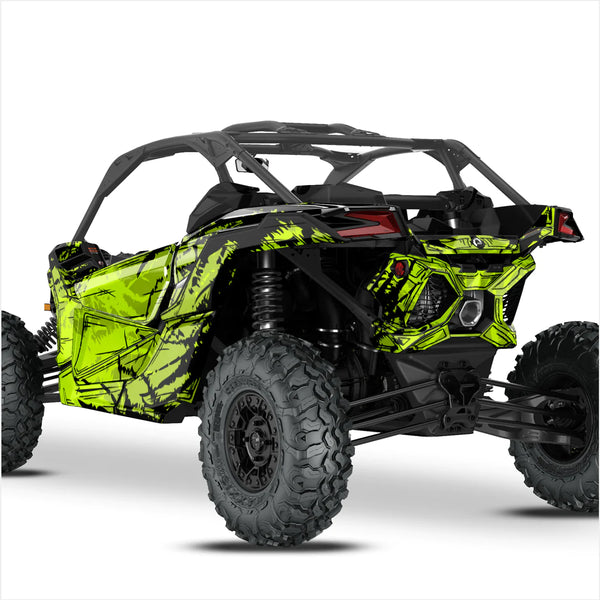 SHADED design stickers for Can-Am Maverick X3