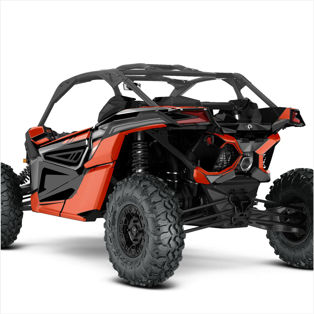 WINNAAR-ontwerpstickers voor Can-Am Maverick X3