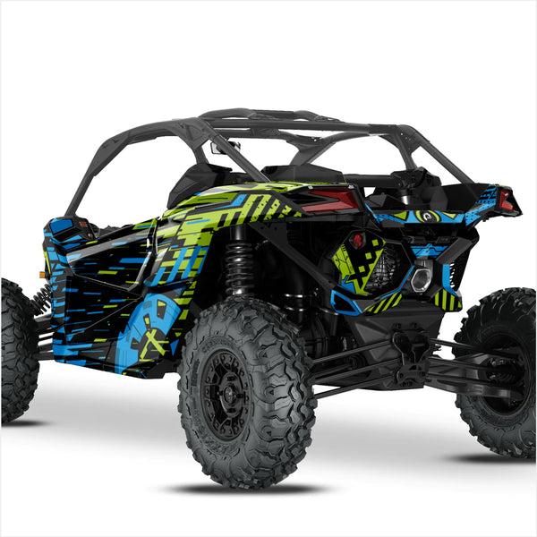 CYBER design stickers for Can-Am Maverick X3