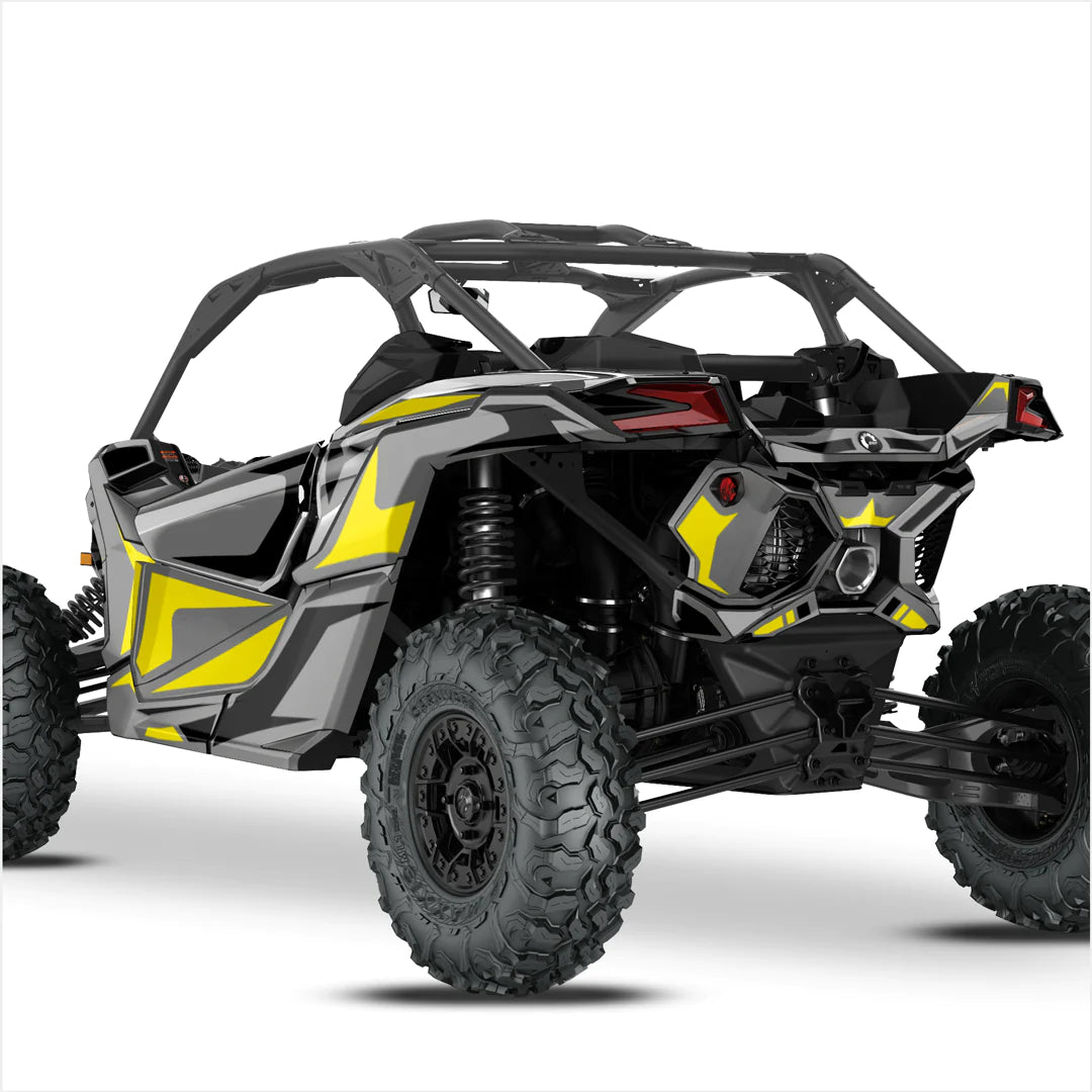 VIENKĀRŠA dizaina uzlīmes Can-Am Maverick X3