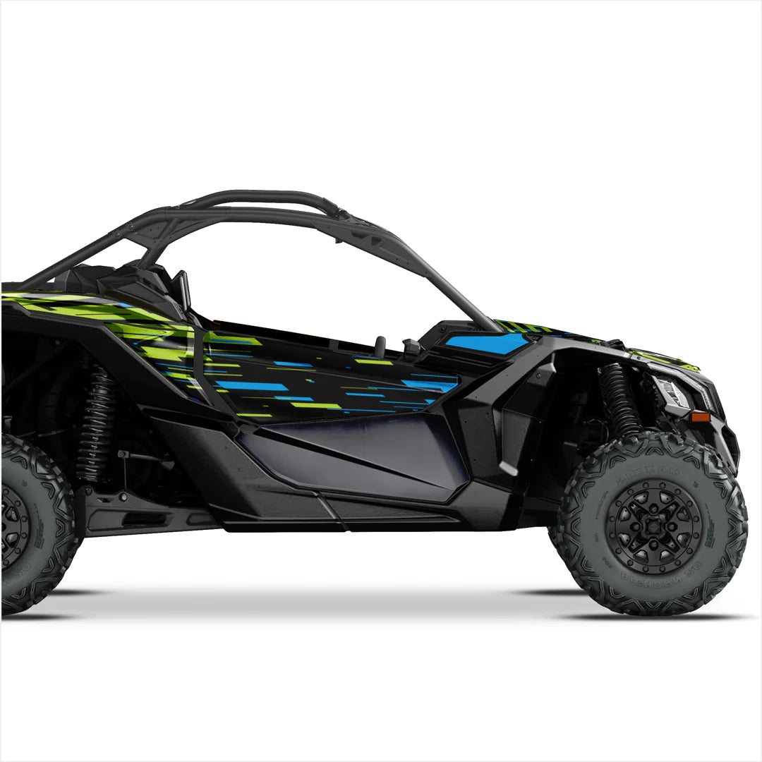 Cyber ​​Design Stickers for Can-Am Maverick X3