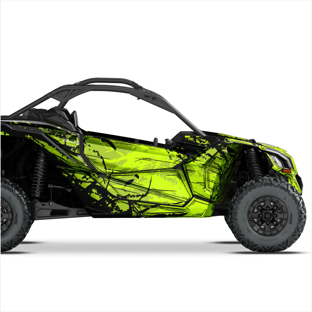 SHADED design stickers for Can-Am Maverick X3