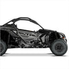 Adesivi design BRUTAL per Can-Am Maverick X3 (Grigio)