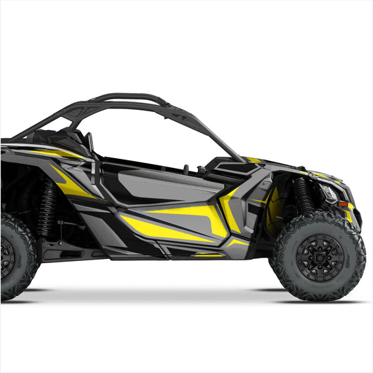 Απλά αυτοκόλλητα σχεδιασμού για Can-Am Maverick x3