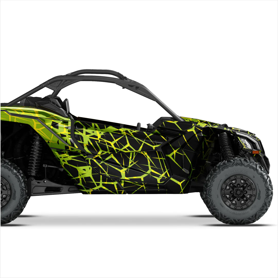 QUAKE design klistermærker til Can-Am Maverick X3