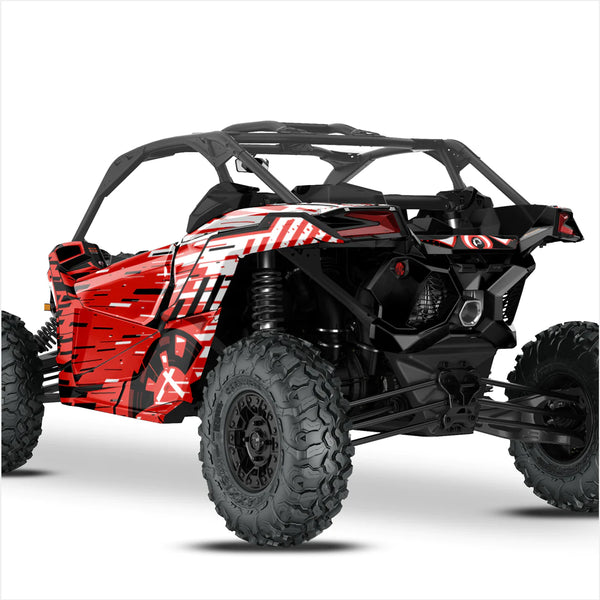 Наклейки с дизайном CYBER для Can-Am Maverick X3