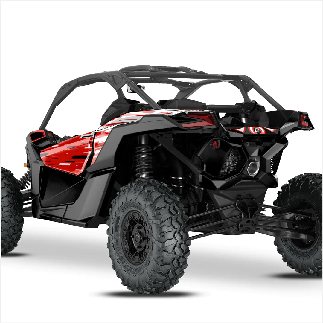 Наклейки с дизайном CYBER для Can-Am Maverick X3