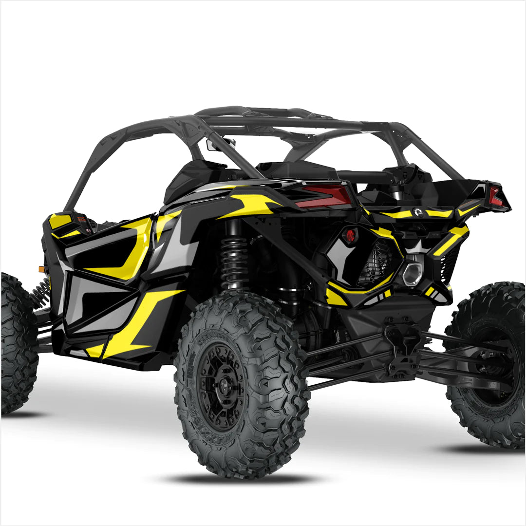 EINFACHE Designaufkleber für Can-Am Maverick X3