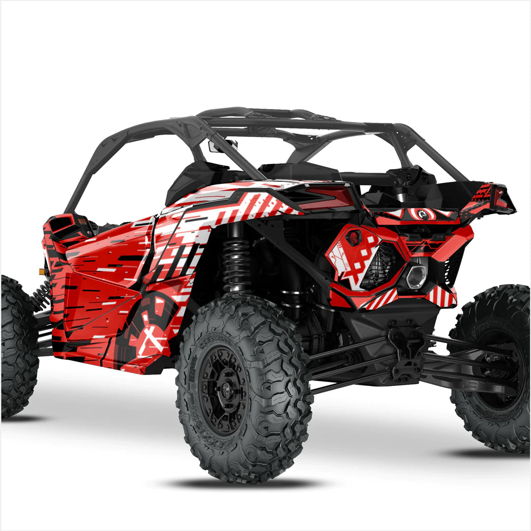 CYBER design stickers for Can-Am Maverick X3