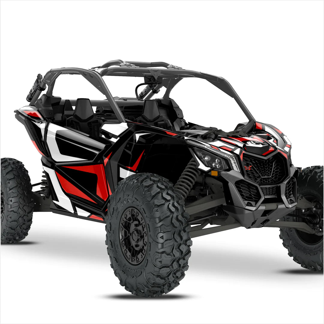 Paprasto dizaino lipdukai, skirti Can-Am Maverick X3