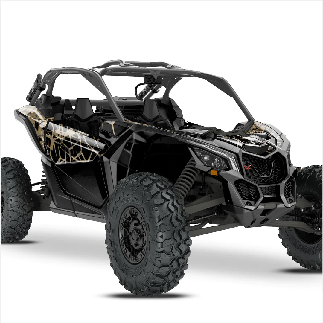 QUAKE design klistermærker til Can-Am Maverick X3