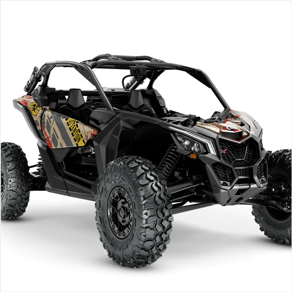 APOCALYPSE design stickers for Can-Am Maverick X3