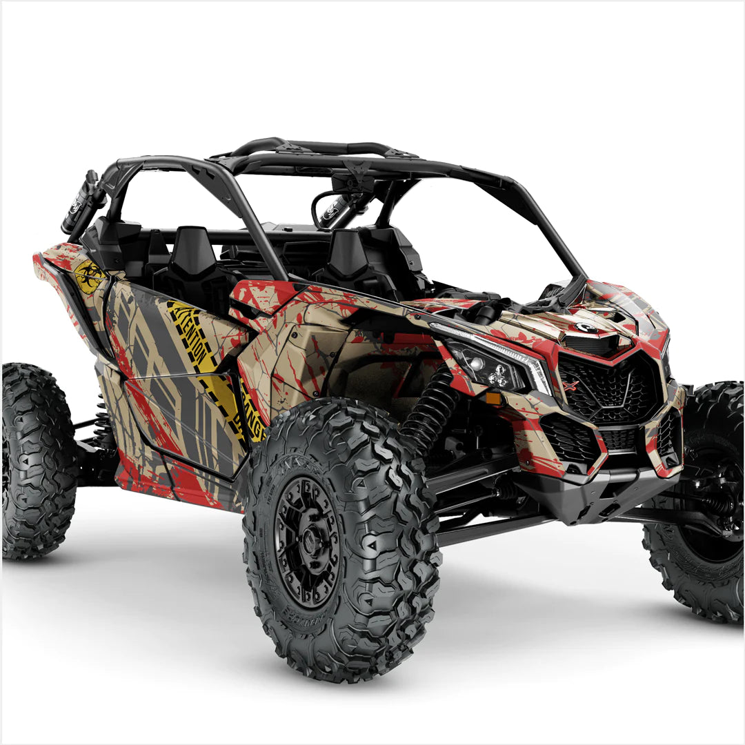 Adesivos de design APOCALIPSE para Can-Am Maverick X3