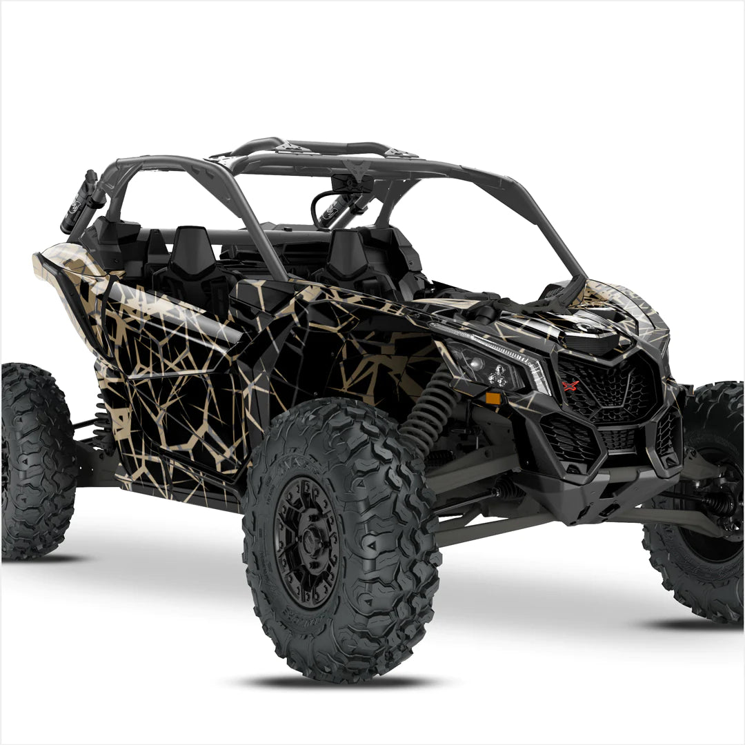 QUAKE design klistermærker til Can-Am Maverick X3