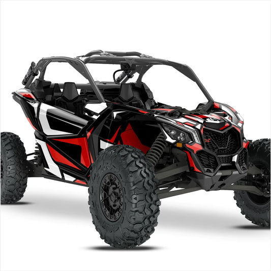 Απλά αυτοκόλλητα σχεδιασμού για Can-Am Maverick x3