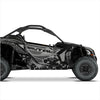 BRUTAL designstickers voor Can-Am Maverick X3 (grijs)