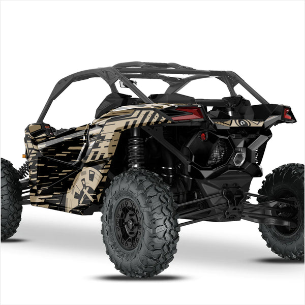 CYBER design stickers for Can-Am Maverick X3