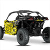 Наклейки с дизайном QUAKE для Can-Am Maverick X3