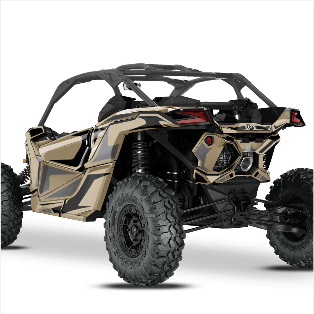 Αυτοκόλλητα ΑΠΛΑ σχεδίασης για Can-Am Maverick X3