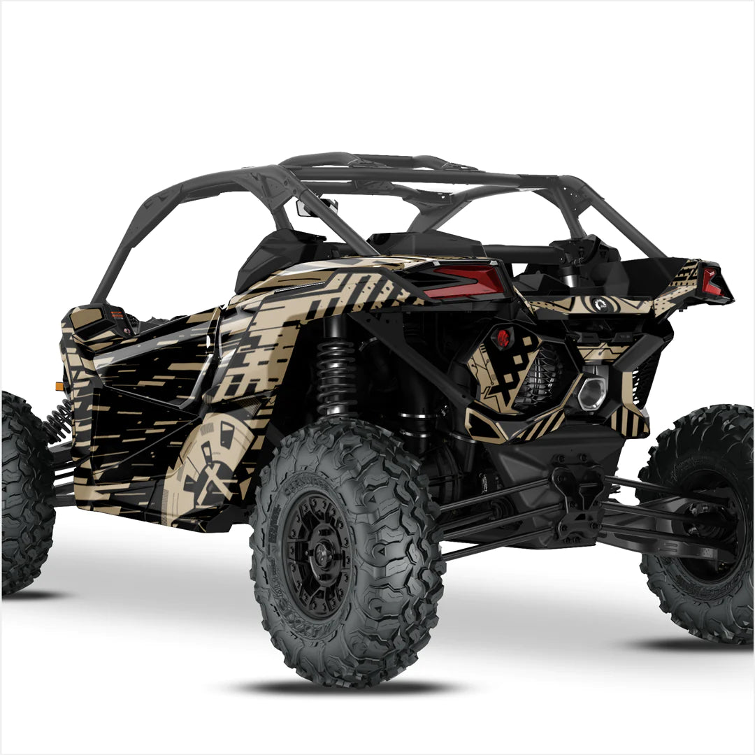 Σχεδιαστικά αυτοκόλλητα CYBER για Can-Am Maverick X3