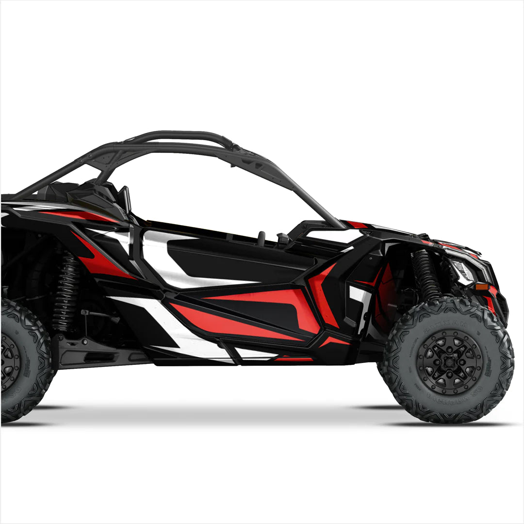 SIMPLE design stickers for Can-Am Maverick X3