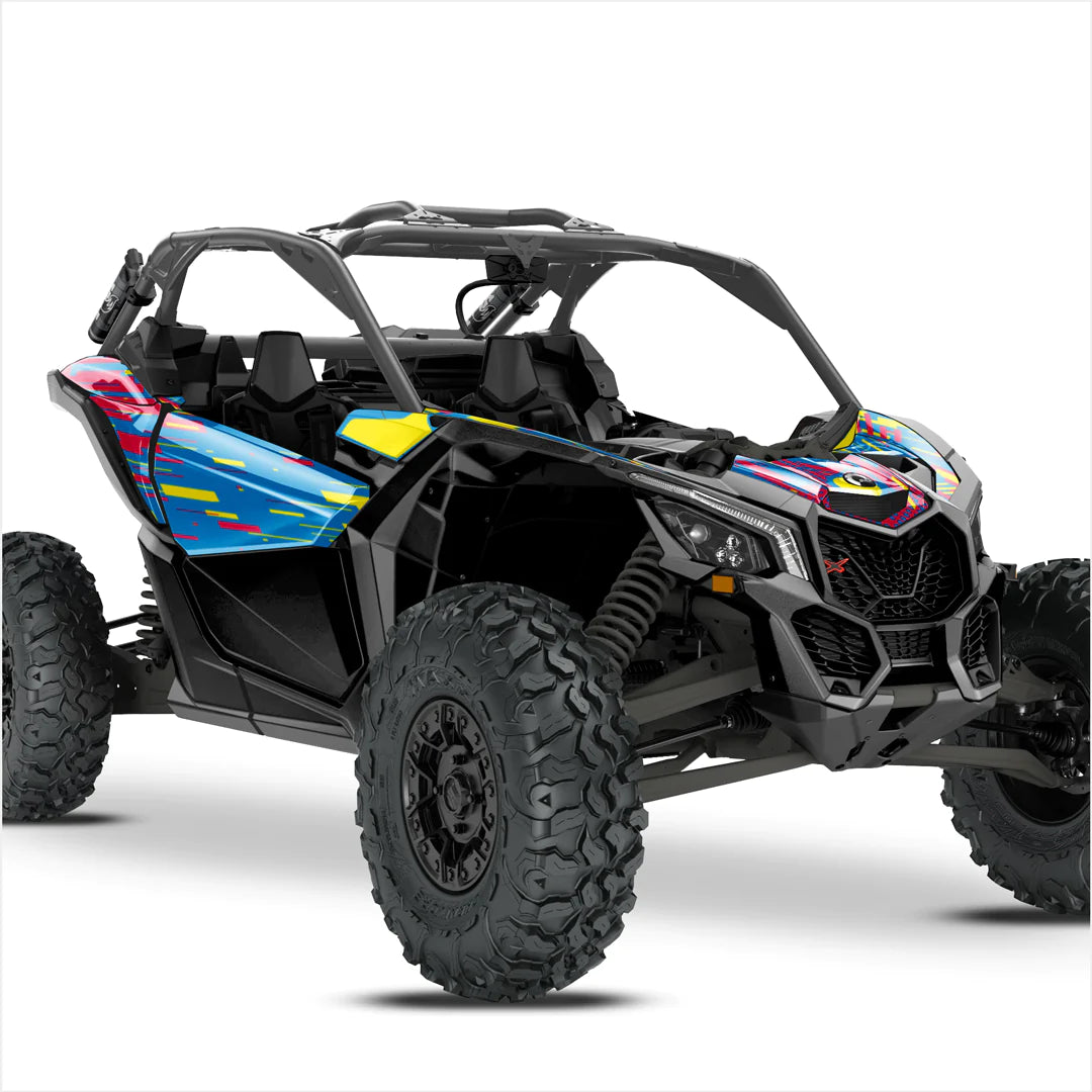 Наклейки с дизайном CYBER для Can-Am Maverick X3