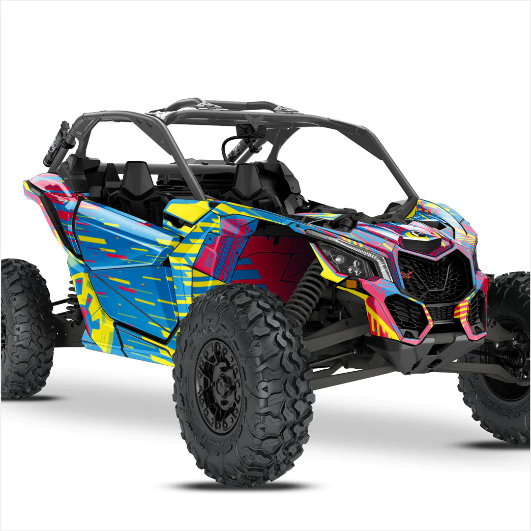 Σχεδιαστικά αυτοκόλλητα CYBER για Can-Am Maverick X3