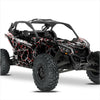 QUAKE-ontwerpstickers voor Can-Am Maverick X3