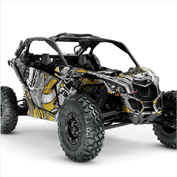 PETROL HEAD disainkleebised Can-Am Maverick X3 jaoks