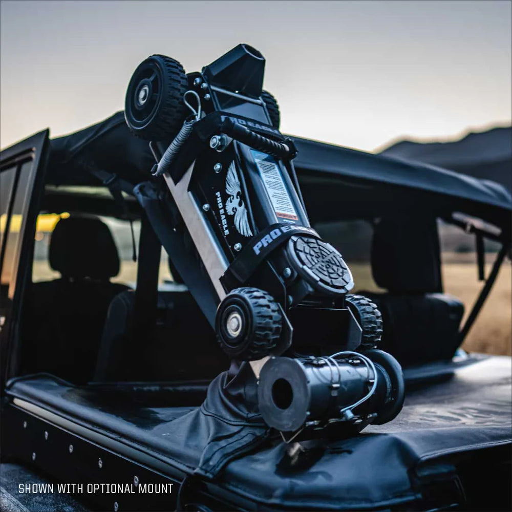 Cric fuoristrada da 1,5 tonnellate con ruote grandi - "<tc>Talon</tc>"