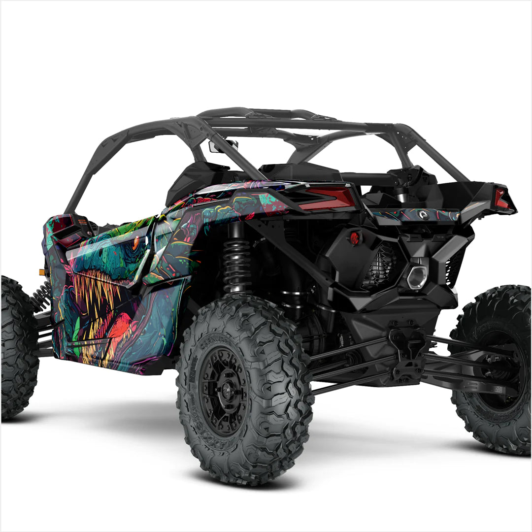 RAPTOR RAGE dizaino lipdukai, skirti Can-Am Maverick X3