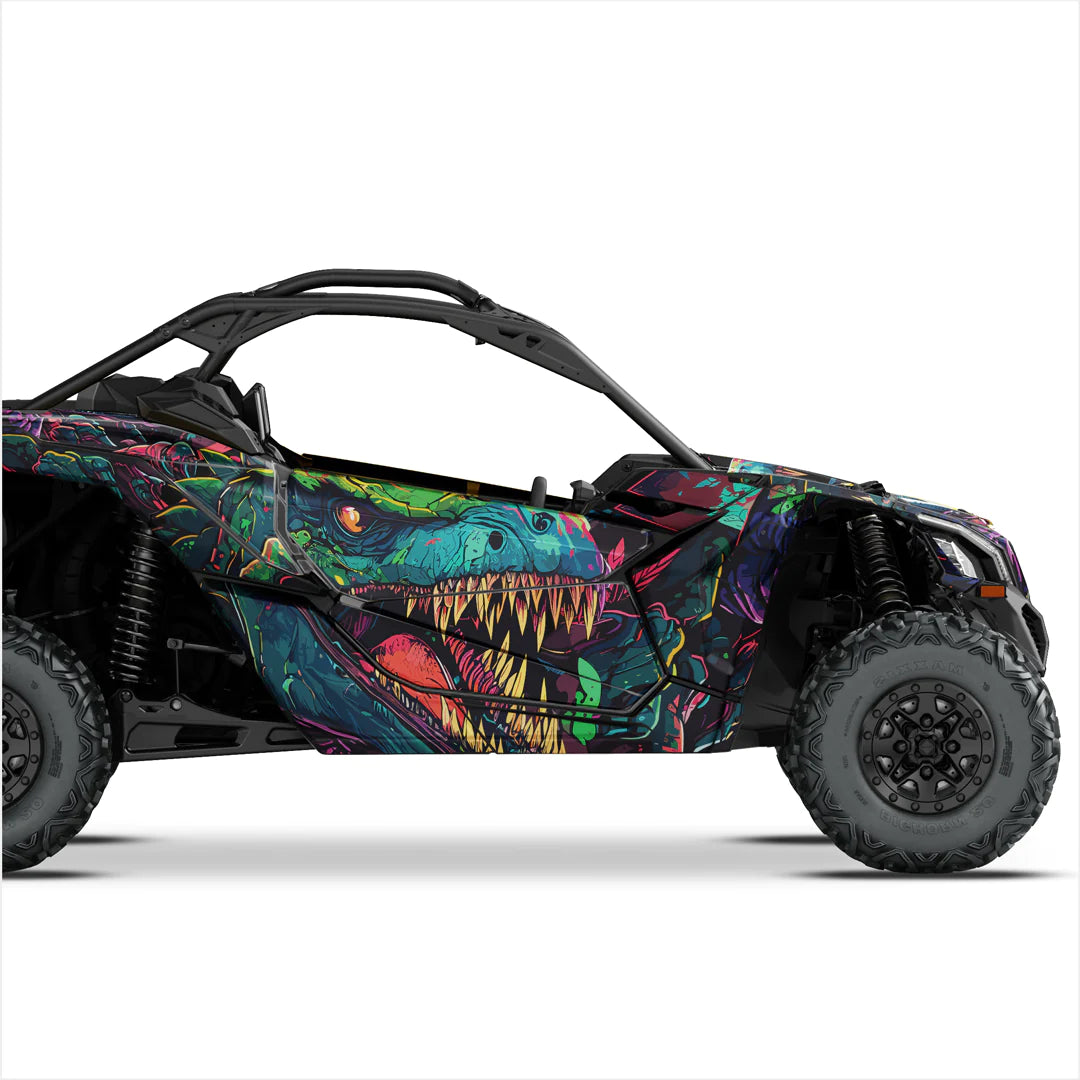 RAPTOR RAGE design-tarrat Can-Am Maverick X3:lle