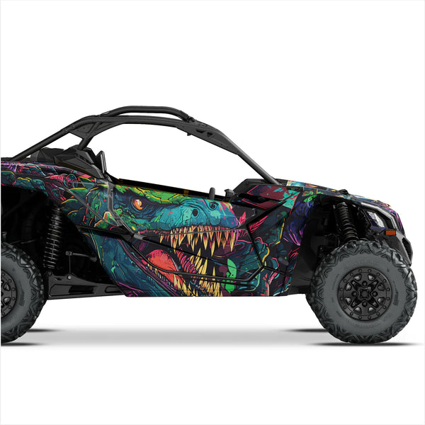 RAPTOR RAGE dizaino lipdukai, skirti Can-Am Maverick X3